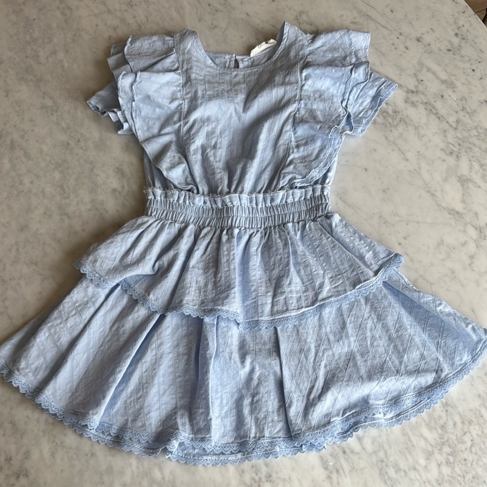 Shabby Chic Ruffle Mini Dress - Picture 2 of 11